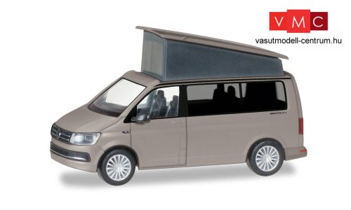 Herpa 028745-003 Volkswagen Transporter T6 California, ascotszürke (H0)