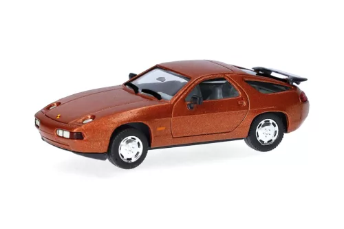 Herpa 033589-002 Porsche 928 S4, metál színben - cognacbraun (H0)