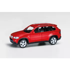 Herpa 033695-006 BMW X5, metál színben - vermillion red (H0)