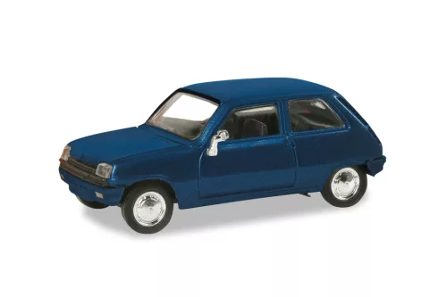 Herpa 034456-002 Renault R5, metál színben - kék (H0)