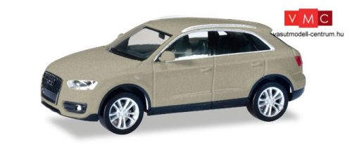 Herpa 034821-004 Audi Q3, metál színben - ezüst (H0)