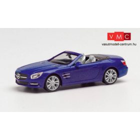 Herpa 034838-002 Mercedes-Benz SL-Klasse, metál színben - cavansitkék (H0)