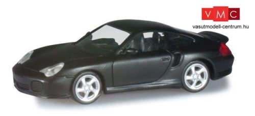 Herpa 038331 Porsche 911 Turbo (996) - mattfekete (H0)