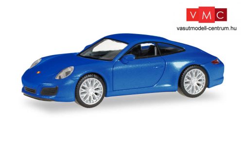 Herpa 038546-002 Porsche 911 Carrera 2S Coupé, metál színben - kék (H0)