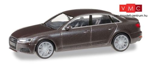 Herpa 038560 Audi A4 Limousine, metál színben (H0) - argusbarna