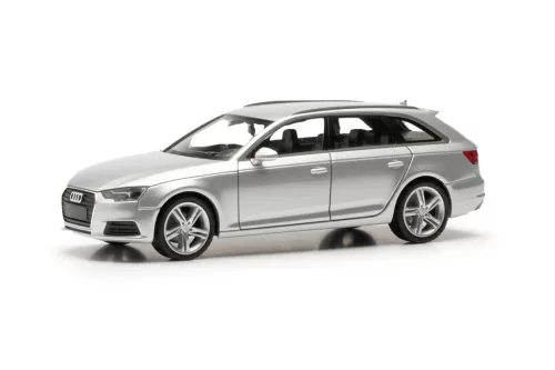 Herpa 038577-005 Audi A4 Avant, metál színben - eissilber (H0)