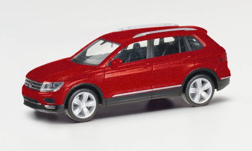 Herpa 038607-005 Volkswagen Tiguan, metál színben - Kings Red (H0)