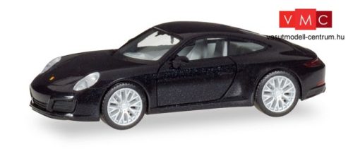 Herpa 038638-002 Porsche 911 Carrera 4S, metál színben - fekete (H0)