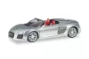 Herpa 038690-002 Audi R8 V10 Spyder metál színben - eissilber (H0)