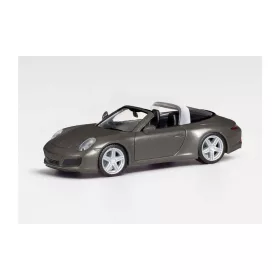   Herpa 038867-002 Porsche 911 Targa 4, metál színben - achatgrau (H0)