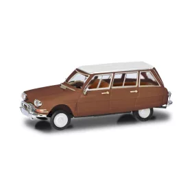   Herpa 038959 Citroen AMI 6 Break, metál színben - barna/fehér tetővel (H0)