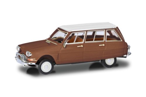 Herpa 038959 Citroen AMI 6 Break, metál színben - barna/fehér tetővel (H0)