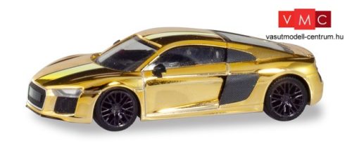 Herpa 038973 Audi R8 V10 Plus, fényes arany (H0)
