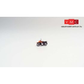 Herpa 053433-005 Oldalkocsis MZ 250/2 motorkerékpár - narancs (H0)