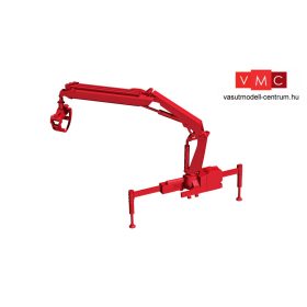 Herpa 054140 Hiab LK X-HIPRO 232 E-3 rakodódaru teherautóra, markolókanállal (H0)