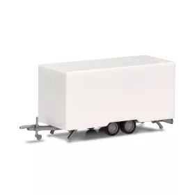   Herpa 054249 Dobozos utánfutó 4,7m, személyautókhoz/furgonokhoz (H0)