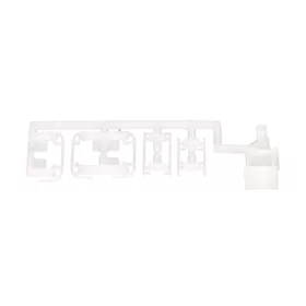   Herpa 055444 Lowbar/ Sidebar lökhárítók teherautókhoz - fehér (H0)