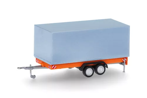 Herpa 055468 Tandem-ponyvás utánfutó (H0)