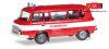 Herpa 066464 Barkas B 1000 Bus, tűzoltó - Feuerwehr (TT)
