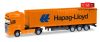 Herpa 066723 Scania R TL nyergesvontató, konténerszállító félpótkocsival, Hapag Lloyd (N