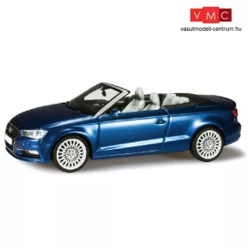   Herpa 070812 Audi A3 Cabrio, metál színben - gyöngyház scubakék (1:43)