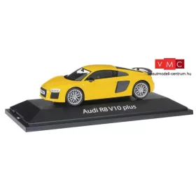 Herpa 070928 Audi R8 V10 plus, sárga (1:43)