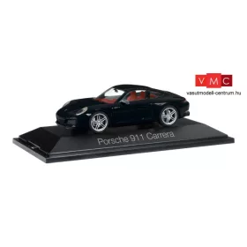   Herpa 071000 Porsche 911 Carrera Coupe 991 II - fekete (1:43)