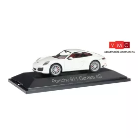 Herpa 071048 Porsche 911 Carrera 4S Coupé - fehér (1:43)