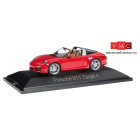 Herpa 071147 Porsche 911 Targa 4, piros (1:43)