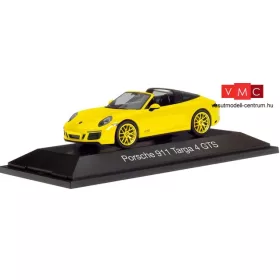 Herpa 071499 Porsche 911 Targa 4 GTS, racingsárga (1:43)