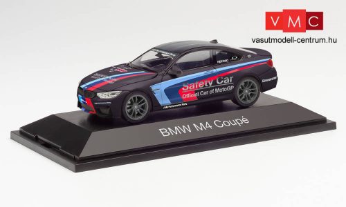 Herpa 071611 BMW M4 Coupé Safety Car, fekete (1:43)
