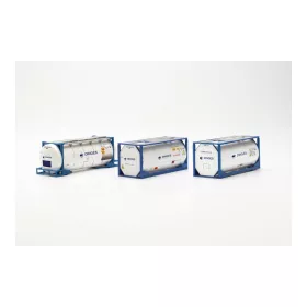   Herpa 076500-005 Tartálykonténer-készlet, Ingo Dinges - 3 db (H0)