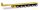 Herpa 076715-004 Nooteboom hattengelyes félpótkocsi - sárga (H0)