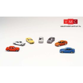 Herpa 076760 BMW 3-as sorozat készlet - eddig megjelent 7 generáció (H0)