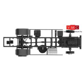 Herpa 084499 TS Mercedes-Benz Atego teherautó alváz 7,5t, rakodóhátfalas - 2 db (H0)