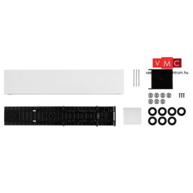 Herpa 084529 TS Dobozos félpótkocsi raklaptartóval, 2 db (TT)