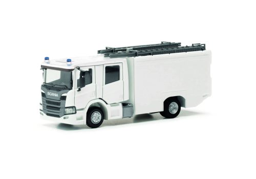 Herpa 085731-002 TS Scania CrewCab tűzoltó, 2 db - Építőkészlet