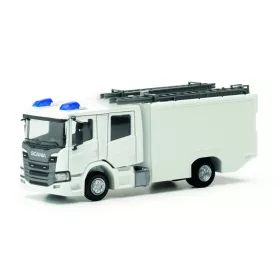   Herpa 085731 TS Scania CrewCab tűzoltóautó (H0) - Építőkészlet