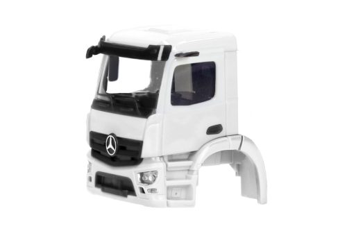 Herpa 086028 TS Mercedes-Benz Actros S kamionfülke (2 db), fehér - Építőkészlet