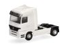 Herpa 086073 TS Mercedes-Benz Actros LH nyergesvontató, fehér, 2 db (N) - Építőkészlet