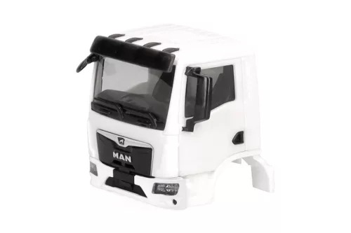 Herpa 086240 TS Kamionfülke MAN TGL CC, fehér, 2 db (H0) - Építőkészlet