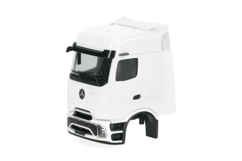 Herpa 086271 TS Mercedes-Benz Actros L ProCabin Big kamionfülke, 2 db - fehér (H0)