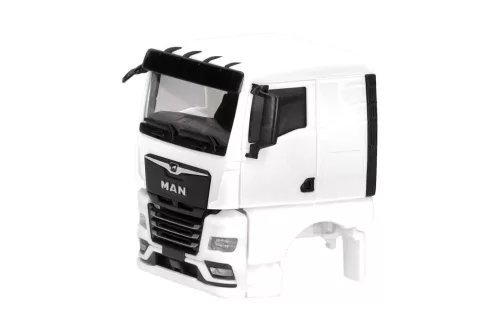 Herpa 086363 TS MAN TGX GN kamionfülke, 2 db - fehér (H0)