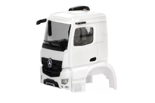 Herpa 086400 TS Mercedes-Benz Arocs M kamionfülke, tükörkamerával, 2 db - fehér (H0)