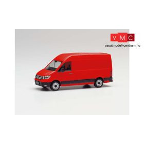 Herpa 092982-002 Volkswagen Crafter 2016 HD, magasdobozos, piros (H0)