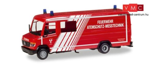 Herpa 093545 Mercedes-Benz Vario GW-A/S dobozos tűzoltó, Feuerwehr Landshut (H0)