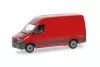 Herpa 093811-002 Mercedes-Benz Sprinter 18 HD, dobozos - piros (H0)