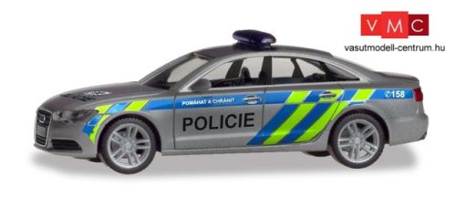 Herpa 094429 Audi A6 Limousine, Polizei Prag (H0)