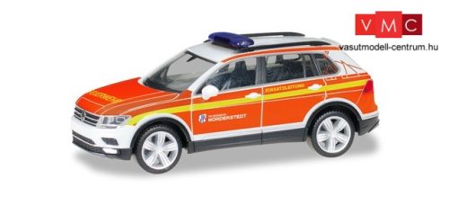 Herpa 094443 Volkswagen Tiguan Kommandofahrzeug tűzoltó - Freiwillige Feuerwehr Norderstedt (