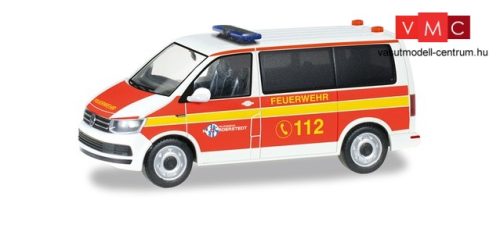 Herpa 094474 Volkswagen T6 busz, Mannschaftstransportwagen - Freiwillige Feuerwehr Norderstedt 